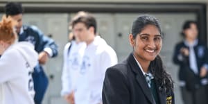 At 15,Nadia Marikar was the youngest student to sit the VCE English exam