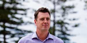 Northern Beaches mayor Michael Regan,who is running as an independent.