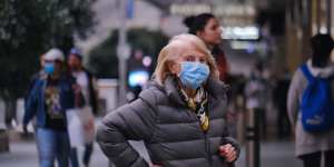 Melburnians have been urged to wear masks in public where they cannot maintain social distance.