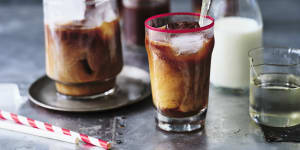 Overnight iced coffee.