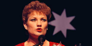 From the Archives,1997:Hanson forms a party as racism complaints soar