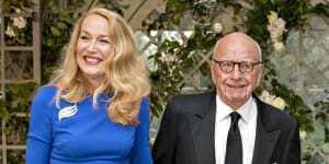 Rupert Murdoch and Jerry Hall are reportedly going their separate ways.