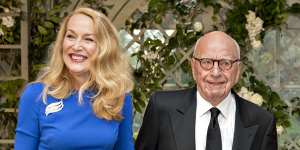 Rupert Murdoch and Jerry Hall are reportedly going their separate ways.