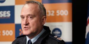 NSW Police Deputy Commissioner Peter Thurtell.