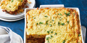 Put a plant-based spin on pastitsio.
