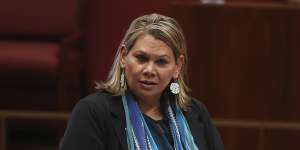 Greens Senator Dorinda Cox,a Yamatji-Noongar woman,supports the Voice.