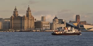 The Mersey Ferry. 