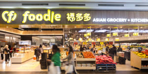 Foodle is a new supermarket-sized megastore at Highpoint Shopping Centre.