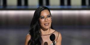 Fresh off her Golden Globes win,Ali Wong also won an Emmy for her role in Beef. 