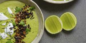 Green curry and lemongrass soup.