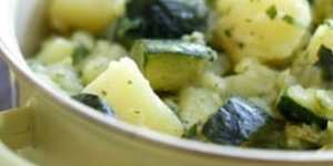 Zucchini and potato stew