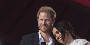 Prince Harry and Meghan Markle,Duke and Duchess of Sussex. A new BBC documentary is causing headaches for the palace.