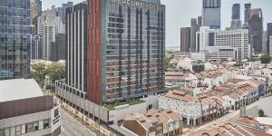 The Mercure Icon Singapore is the largest Mercure in the world with 989 rooms.
