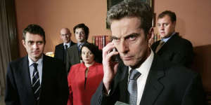 Truth is stranger than fiction:Peter Capaldi as Malcolm Tucker in the political satire The Thick of It.