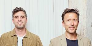 Afterpay co-founders Nick Molnar and Anthony Eisen in November 2024.