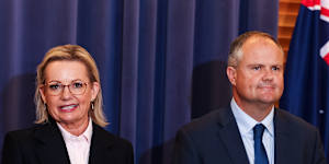 Sussan Ley with Ted O’Brien.