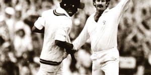 Dennis Lillee was worshipped in Australia.