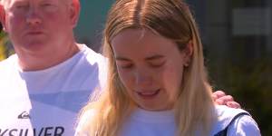 Jess,daughter of missing Ballarat woman Samantha Murphy,makes a statement on February 8,2024