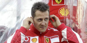 Michael Schumacher,pictured in 2006.