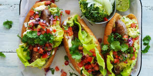 Adam Liaw's taco and hot dog mash-up.