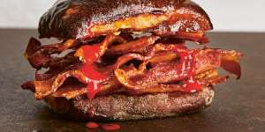 Bacon sandwich.