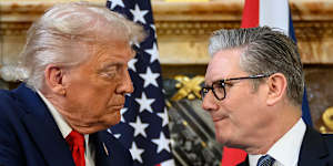 “This is not Winston Churchill we are dealing with”,Trump has said of PM Keir Starmer. 