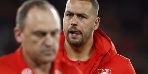 Like David Warner,Buddy Franklin finds it hard to say goodbye