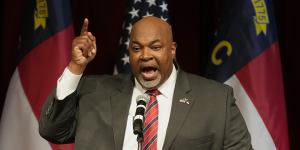 Controversial Mark Robinson is the Republican candidate in North Carolina’s gubernatorial race. 