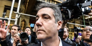 Michael Cohen,former personal lawyer to Donald Trump,leaves his Manhattan apartment bound for prison.