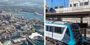 The government is expected to announce a Metro station in Pyrmont.