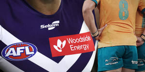 David Pocock has called on the Dockers to dump Woodside as a sponsor.