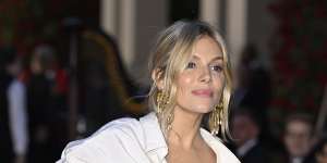Sienna Miller announced her second pregnancy earlier this year at a Vogue event.