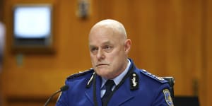 Corrective Services Commissioner Kevin Corcoran is on leave.