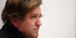 Des Hasler has guided the Manly Sea Eagles to two premierships.