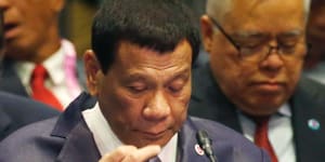 Philippine president Duterte'jokes'about sexually assaulting a housemaid