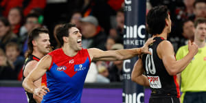 Christian Petracca gets animated.