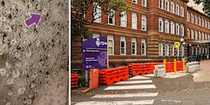 Mould uncovered at Sydney’s RPA Hospital.