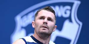 Patrick Dangerfield will spend at least a month on the sidelines with his latest hamstring injury.
