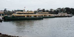 The three new Manly ferries were initially withdrawn from operation on September 26.