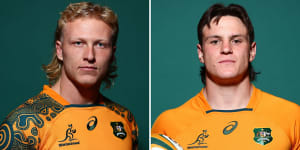 Carter Gordon and Tom Hooper will both have key roles against the All Blacks.