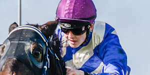 Hickmott’s horse Classy Kenny (left) was banned for 12 months.