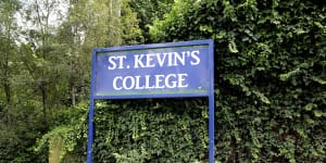 The culture report commissioned by St Kevin’s found there was “still a lot of hurt” in the school community after boys were filmed singing a misgynistic chant and Four Corners revealed the former principal supported a man convicted of grooming a year 9 student.