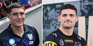 Jett and Nathan Cleary