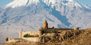 Armenia offers sumptuous mountain landscapes.