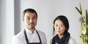 Kazuki and Saori Tsuya from modern Japanese restaurant Kazuki.