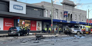 Driver charged over alleged Leichhardt pursuit before colliding with five cars