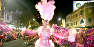 The Mardi Gras Parade will return to Oxford street.