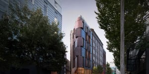 Artist impressions of the ‘Hat Hotel’ to be built on the site of the former heritage hat factory destroyed by fire in May 2023.