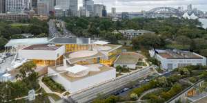 The new Sydney Modern at the Art Gallery of NSW.