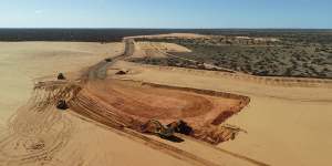 Vimy Resources’ project,Mulga Rock,north-west of Kalgoorlie in Western Australia. 